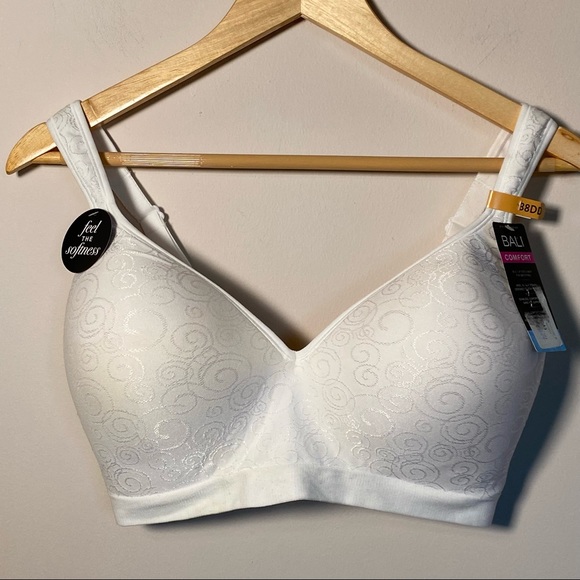Bali Comfort Revolution® Seamless Wireless Full Coverage Bra-3463 size 38DD - Picture 8 of 8